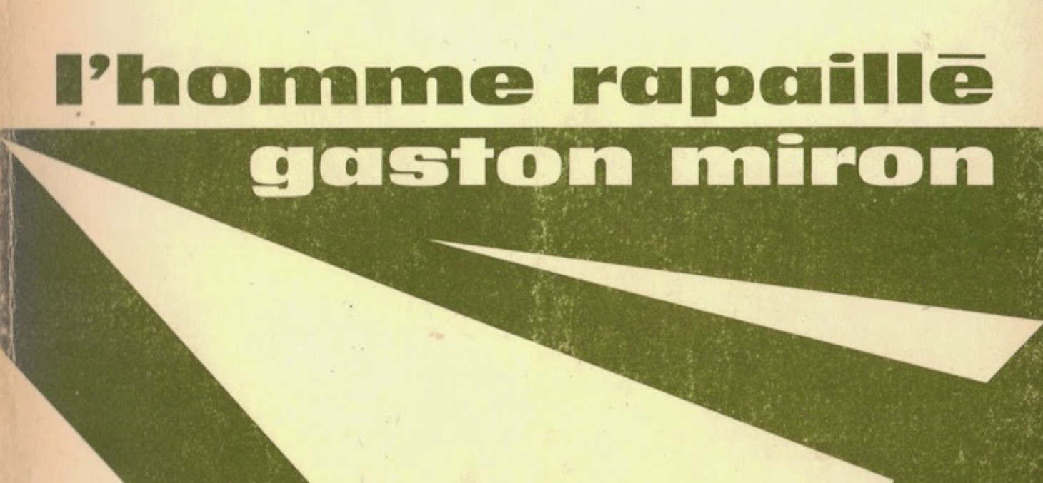 Morceau de la couverture du livre “L'homme rapaillé”