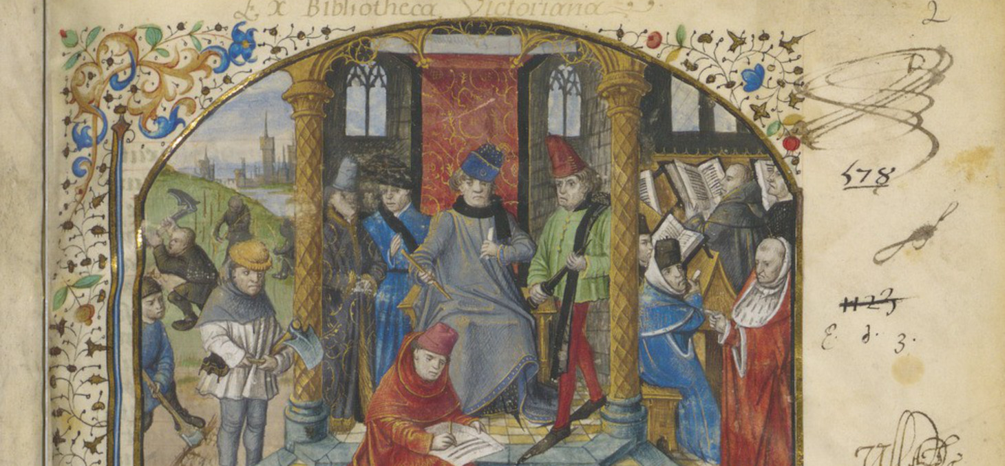 Illustration extraite d'un manuscrit datant du XVe siècle