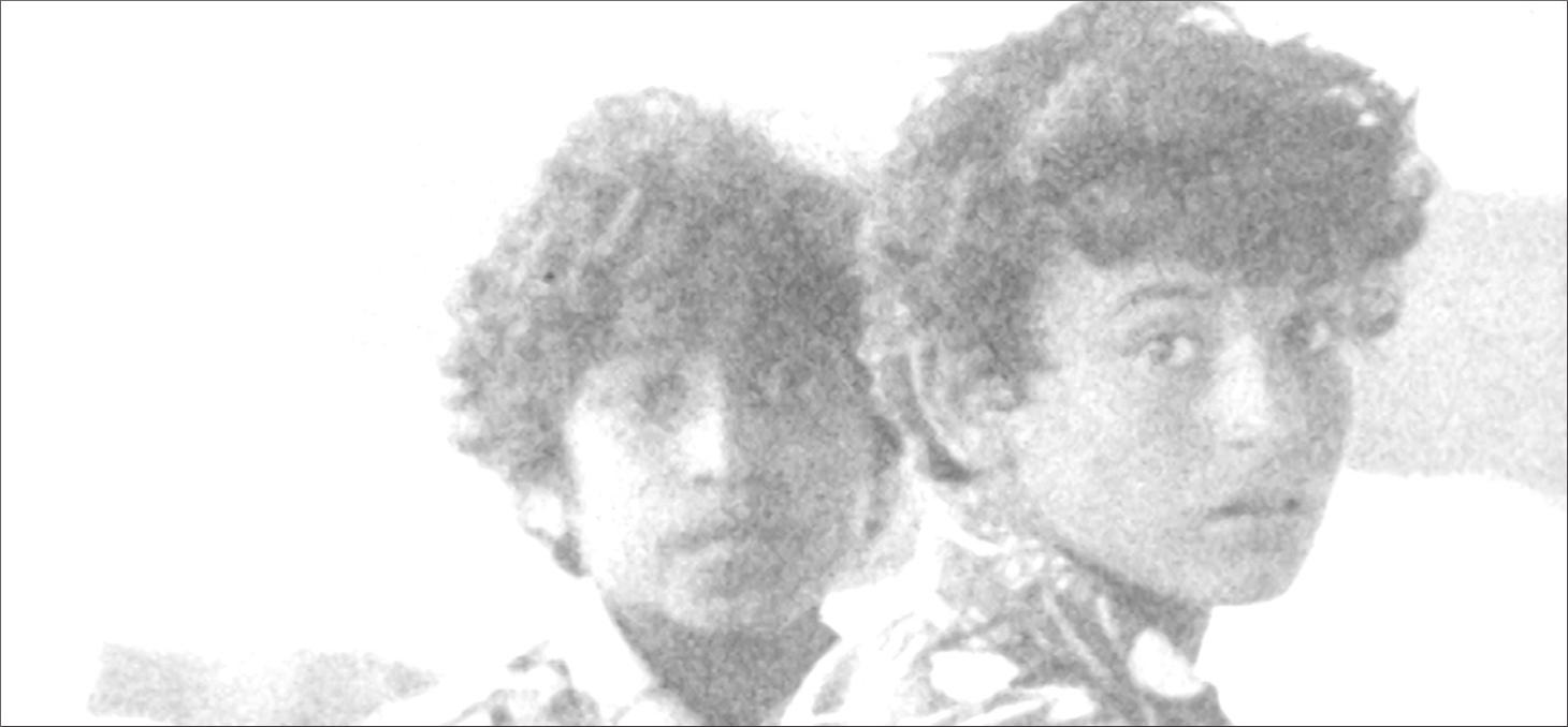 Deux visages d'enfants